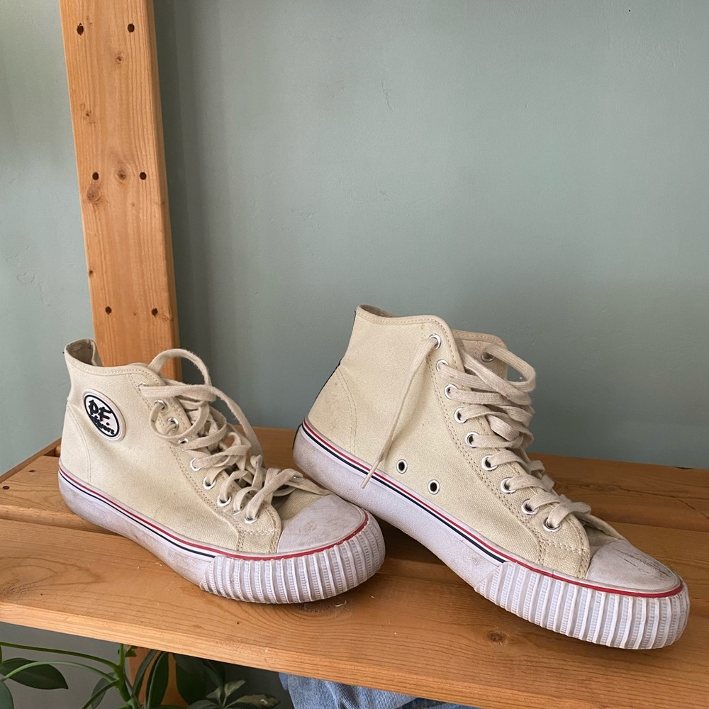 P.F. Flyers off white